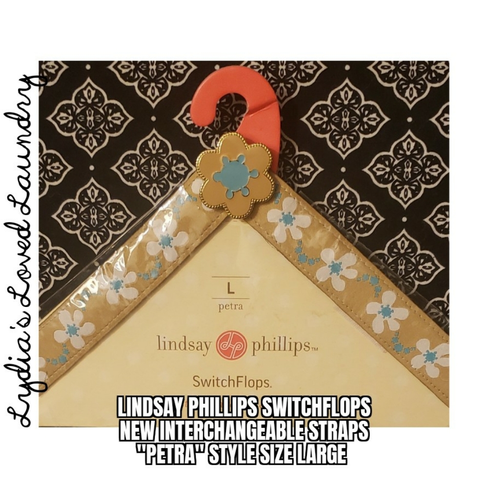 💥 5/$10 Lindsay Phillips Switchflops Interchangeable Straps "Petra"